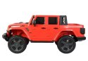 LEAN CARS Samochód na akumulator Jeep Rubicon 6768R czerwony