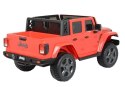 LEAN CARS Samochód na akumulator Jeep Rubicon 6768R czerwony