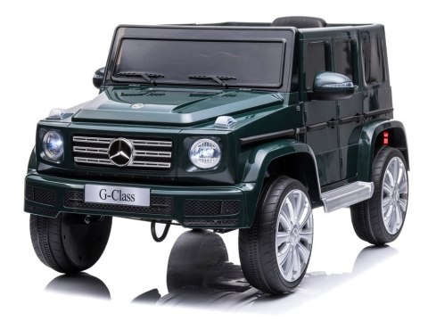 LEAN CARS Samochód na akumulator Mercedes G500 Zielony LEAN CARS Samochód na akumulator Mercedes G500 Zielony
