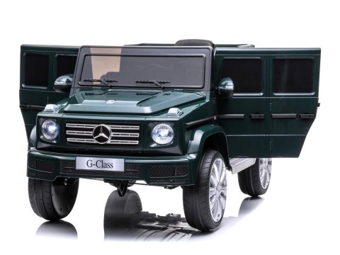 LEAN CARS Samochód na akumulator Mercedes G500 Zielony LEAN CARS Samochód na akumulator Mercedes G500 Zielony