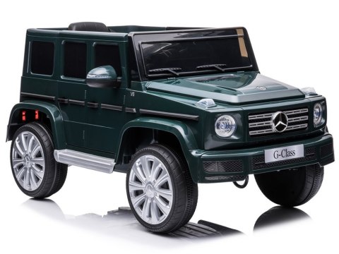 LEAN CARS Samochód na akumulator Mercedes G500 Zielony LEAN CARS Samochód na akumulator Mercedes G500 Zielony