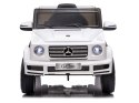 LEAN CARS Samochód na akumulator Mercedes G500 biały