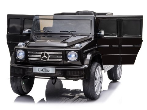 LEAN CARS Samochód na akumulator Mercedes G500 czarny LEAN CARS Samochód na akumulator Mercedes G500 czarny