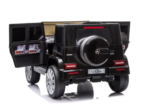 LEAN CARS Samochód na akumulator Mercedes G500 czarny LEAN CARS Samochód na akumulator Mercedes G500 czarny