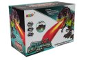 LEAN Toys Dinozaur Na Baterie Składa Jaja Zieje Ogniem Para Wodna Zielony