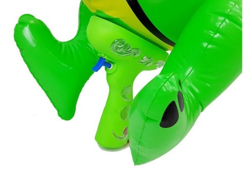 LEAN Toys Duży Pompowany Pistolet Na Wodę Dinosaur LEAN Toys Duży Pompowany Pistolet Na Wodę Dinosaur