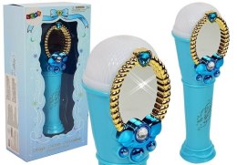 LEAN Toys Magiczne Lustro Z Mikrofonem Niebieskie USB Światła