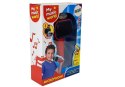 LEAN Toys Mikrofon Dziecięcy Bezprzewodowy Karaoke Głośnik Bluetooth Czerwony