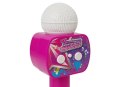 LEAN Toys Mikrofon Dziecięcy Bezprzewodowy Karaoke Głośnik Bluetooth Różowy