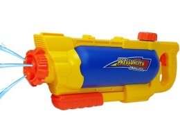 LEAN Toys Pistolet na Wodę ze Zbiornikiem 1450 ml Żółto- Niebieski