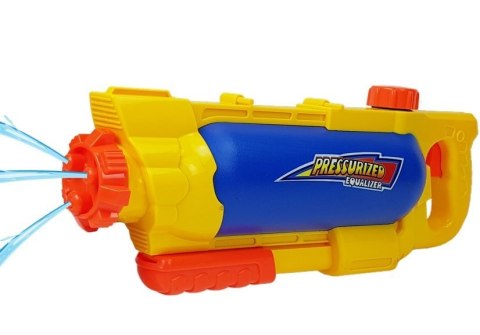LEAN Toys Pistolet na Wodę ze Zbiornikiem 1450 ml Żółto- Niebieski LEAN Toys Pistolet na Wodę ze Zbiornikiem 1450 ml Żółto- Niebieski
