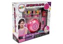 LEAN Toys Zestaw Do Robienia Paznokci Lakier Suszarka Naklejki Różne Wzory