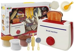 LEAN Toys Zestaw Toster Ciastolina 4 Kolory