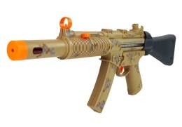 LEAN Toys Zestaw Wojskowy Broń Dwa Pistolety Słuchawki Gwizdek