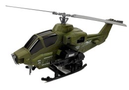 LEAN Toys Zestaw Wojskowy Helikopter Hełm Żołnierz
