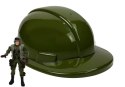 LEAN Toys Zestaw Wojskowy Helikopter Hełm Żołnierz