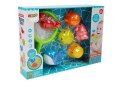 LEAN Toys Zestaw do Kąpieli Zwierzątka Wodne Siatka Delfin Krab