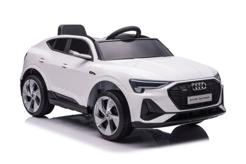 LEAN CARS Auto Na Akumulator Audi E- Tron Białe QLS-6688 LEAN CARS Auto Na Akumulator Audi E- Tron Białe QLS-6688