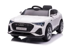 LEAN CARS Auto Na Akumulator Audi E- Tron Białe QLS-6688
