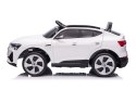 LEAN CARS Auto Na Akumulator Audi E- Tron Białe QLS-6688