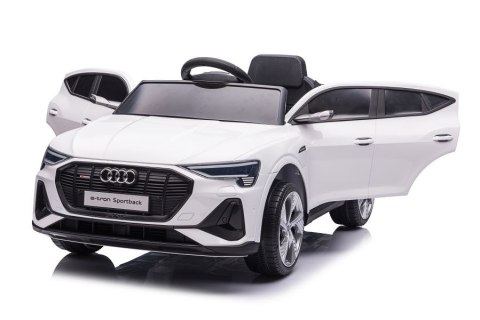 LEAN CARS Auto Na Akumulator Audi E- Tron Białe QLS-6688 LEAN CARS Auto Na Akumulator Audi E- Tron Białe QLS-6688