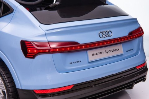 LEAN CARS Auto Na Akumulator Audi E- Tron Niebieskie QLS-6688 LEAN CARS Auto Na Akumulator Audi E- Tron Niebieskie QLS-6688
