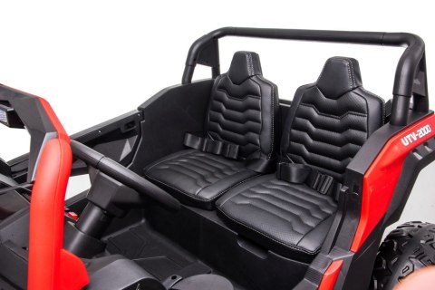 LEAN CARS Auto Na Akumulator Buggy A032 Biały LEAN CARS Auto Na Akumulator Buggy A032 Biały