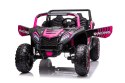 LEAN CARS Auto Na Akumulator Buggy A032 Różowy