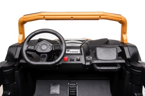 LEAN CARS Auto Na Akumulator Buggy A032 Złoty LEAN CARS Auto Na Akumulator Buggy A032 Złoty
