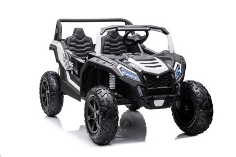 LEAN CARS Auto Na Akumulator Buggy STRONG A032 Biały LEAN CARS Auto Na Akumulator Buggy STRONG A032 Biały