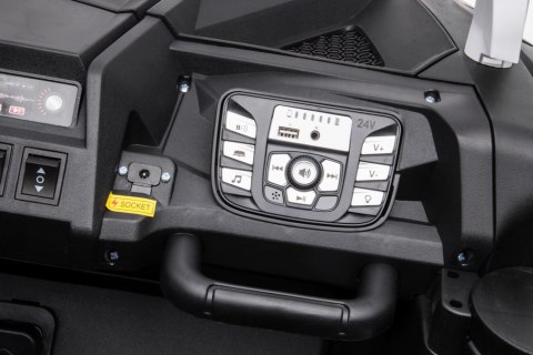 LEAN CARS Auto Na Akumulator Buggy STRONG A032 Biały LEAN CARS Auto Na Akumulator Buggy STRONG A032 Biały