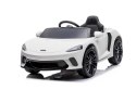 LEAN CARS Auto Na Akumulator McLaren GT 12V Biały