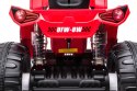 LEAN CARS Quad Na Akumulator Madman JS009 Czerwony