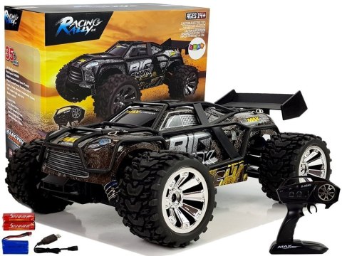 LEAN Toys Auto Off-Road Zdalnie Sterowane Brązowo- Żółty 2.4G 1:18 35 km/h Kontrola Prędkości LEAN Toys Auto Off-Road Zdalnie Sterowane Brązowo- Żółty 2.4G 1:18 35 km/h Kontrola Prędkości