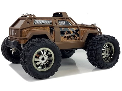 LEAN Toys Auto Rajdowe Off-Road Zdalnie Sterowane Brązowa 2.4G 1:18 35 km/h Kontrola Prędkości LEAN Toys Auto Rajdowe Off-Road Zdalnie Sterowane Brązowa 2.4G 1:18 35 km/h Kontrola Prędkości