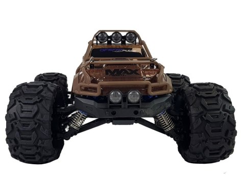 LEAN Toys Auto Rajdowe Off-Road Zdalnie Sterowane Brązowa 2.4G 1:18 35 km/h Kontrola Prędkości LEAN Toys Auto Rajdowe Off-Road Zdalnie Sterowane Brązowa 2.4G 1:18 35 km/h Kontrola Prędkości
