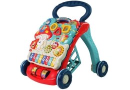 LEAN Toys Chodzik Pchacz Zwierzątka Liczby Figury Pianinko Dźwięk