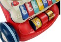 LEAN Toys Chodzik Pchacz Zwierzątka Liczby Figury Pianinko Dźwięk