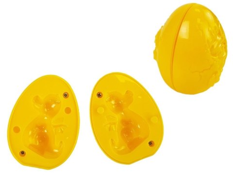 LEAN Toys Ciastolina Dinozaury Jajka Foremka 12 Elementów 4 Kolory LEAN Toys Ciastolina Dinozaury Jajka Foremka 12 Elementów 4 Kolory
