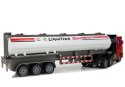 LEAN Toys Ciężarówka Cysterna Gaz Zdalnie Sterowana 1:48 Biała
