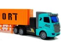 LEAN Toys Ciężarówka Dostawcza Zdalnie Sterowana 27 Mhz 1:48 Pomarańczowa