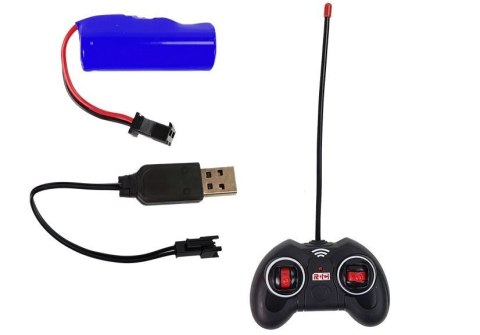 LEAN Toys Ciężarówka Z Dużą Przyczepą Zdalnie Sterowana 27 Mhz 1:48 Żółta LEAN Toys Ciężarówka Z Dużą Przyczepą Zdalnie Sterowana 27 Mhz 1:48 Żółta