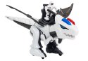 LEAN Toys Dinozaur Tyranozaur Robot Interaktywny Zdalnie Sterowany K18 Programowanie Biały