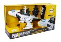 LEAN Toys Dinozaur Tyranozaur Robot Interaktywny Zdalnie Sterowany K18 Programowanie Biały