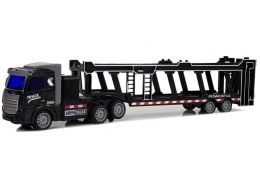 LEAN Toys Duża Laweta Zdalnie Sterowana Czarna 36cm Efekty Świetlne