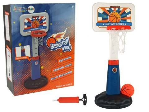 LEAN Toys Dziecięcy Zestaw Koszykówka Kosz Gra Zespołowa 125 cm LEAN Toys Dziecięcy Zestaw Koszykówka Kosz Gra Zespołowa 125 cm