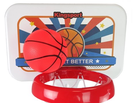 LEAN Toys Dziecięcy Zestaw Koszykówka Kosz Gra Zespołowa 125 cm LEAN Toys Dziecięcy Zestaw Koszykówka Kosz Gra Zespołowa 125 cm
