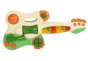 LEAN Toys Interaktywna Gitara Pianinko Dla Dzieci Dźwięk Światło Zielona