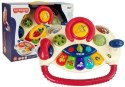 LEAN Toys Interaktywna Kierownica dla dzieci Pianinko Odgłosy Zwierząt Telefon