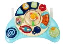 LEAN Toys Interaktywny Panel Zabawka dla Niemowląt Muzyka Odgłosy Zwierząt Niebieska